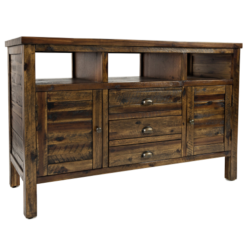 Artisan's Craft 50" TV Stand Media Console in Distressed Dakota Oak